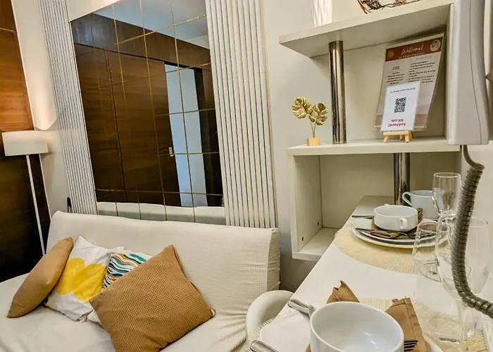 Apartment Sun And Moon Cozywhite Air Residences Makati