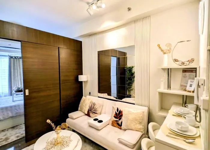 Apartment Sun And Moon Cozywhite Air Residences Makati Manila