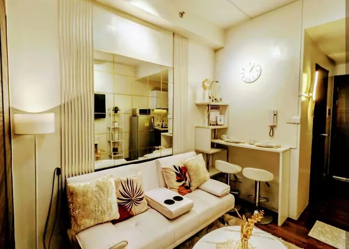 Sun And Moon Cozywhite Air Residences Makati Apartment *